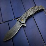 Camping Folding Knife Stainless Steel Portable Knife Household Fruit Knife - Image 5