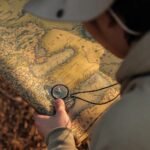 Outdoor Transparent Mini Acrylic Compass - Image 4