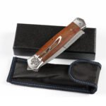 Damascus Folding Knife Outdoor Knife Camping Survival - Image 3
