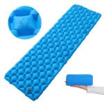 Outdoor Tent Sleeping Pad Camping Ultra-light Portable Waterproof And Moisture-Proof Pad Single Diamond TPU Inflatable Pad