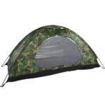 Single Camouflage Tent Outdoor Leisure Camping Camping Tent Gift Tent - Image 4