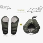 Kamperbox Outdoor Down Sleeping Bag Winter Warm Sleeping Bag - Image 2