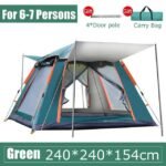 Tent Outdoor Full Automatic Speed Opening Beach Camping Tent Rainproof Multi-person Camping - Image 5