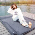 Splicing Automatic Inflatable Pad Outdoor Tent Sleeping Pad