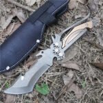 Mechanical Tools Knife Vehicle Camping Meat Cutting Straight Knife