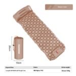Auto-inflation Air Mattress Outdoor Camping Tent Sleeping Mat Portable Air Cushion Single Moisture-proof Pad - Image 3