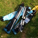 Outdoor folding trekking pole aluminum alloy 5-section outer lock and portable - Image 3