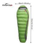 Kamperbox Down Sleeping Bag Ultra Light Sleeping Bag Winter Sleeping Bag Camping Equipment Lightweight Sleeping Bag Camping - Image 7