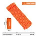 Auto-inflation Air Mattress Outdoor Camping Tent Sleeping Mat Portable Air Cushion Single Moisture-proof Pad - Image 4