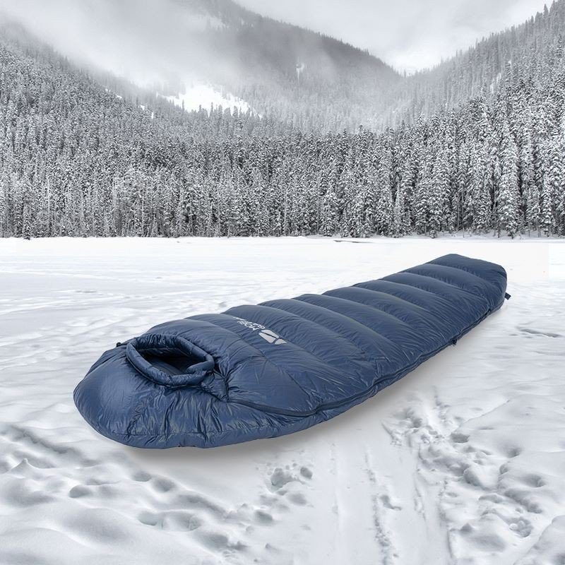 bae1cab9-5940-4edb-b54f-6e427f36381e.jpg Thickened Warm Sleeping Bag Mummy Envelope - Image 1