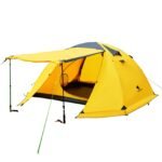 Portable Backpacking Tent With Novel Colors, Suitable For 2 People, 1 Double-layer Design, Skylight  Mesh To Enhance Breathability, Suitable For Family Camping, Hiking, Hunting And Outdoor Mountainee - Image 2