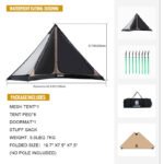 Waterproof Outdoor Camping Chimney Tent - Image 9