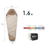 Sleeping Bag Mummy Outdoor Camping Thickened In Winter - Image 8