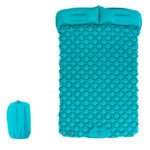 Outdoor Sleeping Pad Camping Inflatable Mattress With Pillows Travel Mat Folding Bed Ultralight Air Cushion Hiking - Image 5