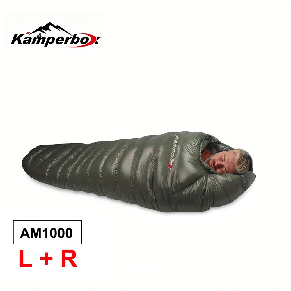 fd2bb40c-92b5-49b0-b31e-e946fe528a6b.jpg Kamperbox Cold Temperature Winter Sleeping Bag Down Sleeping Bag Winter Camping Sleeping Bag - Image 1
