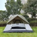 Outdoor Supplies Rain-proof Camping Tent Hand-mounted Double-layer Family Travel Camping Waterproof - Image 3
